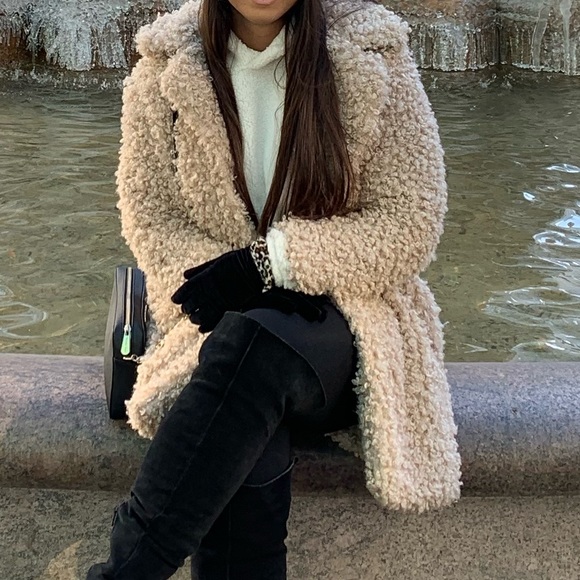 Jackets \u0026 Coats | Tan Teddy Coat | Poshmark